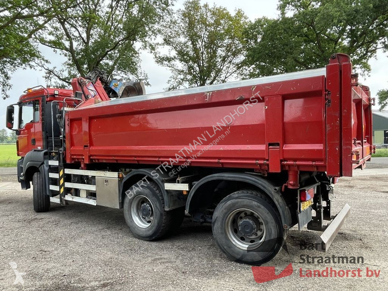 Lastbil MAN TGS  6x6 met 2 zijdige kipper en...