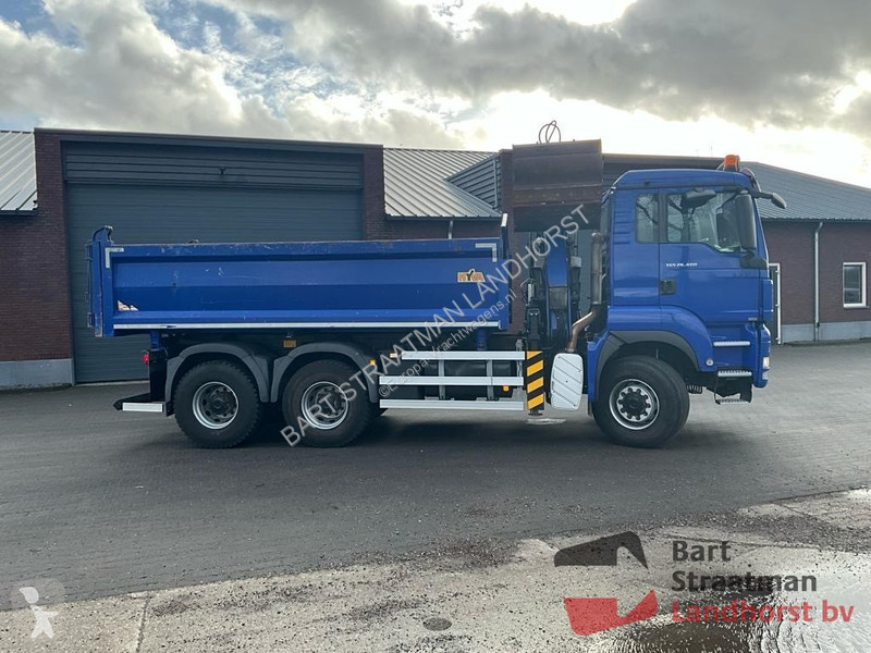 Camion MAN 26.400 6X6 BB met 2 zijden kipper en...