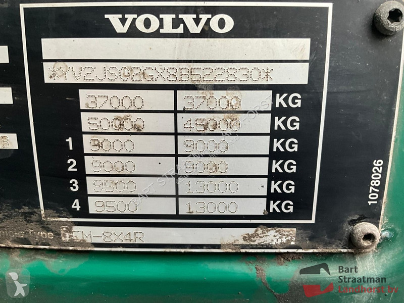 Kamion Volvo 440 8x4 Euro 5 met NCH 30Ton...