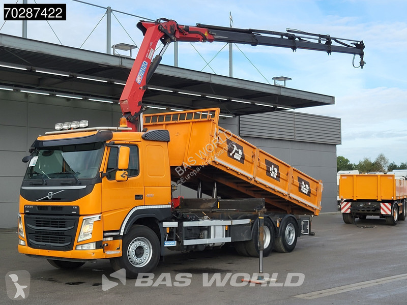 Kamion Volvo 420 6X2 HMF 2120 K 4 Crane...