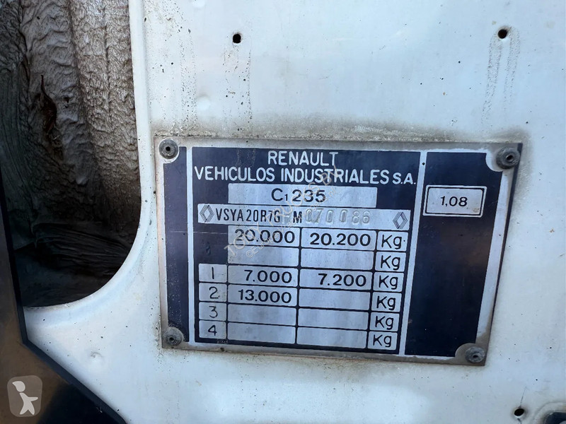 Camion Renault G230 4X2 Tipper Spring/Spring...