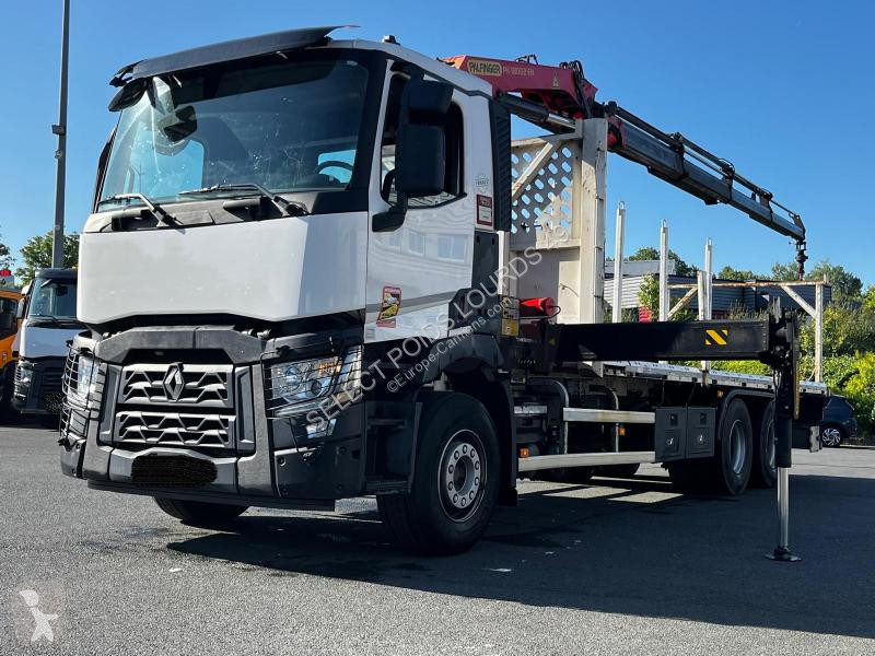 Kamion Renault C-380 6X2 PLATEAU GRUE C-Series
