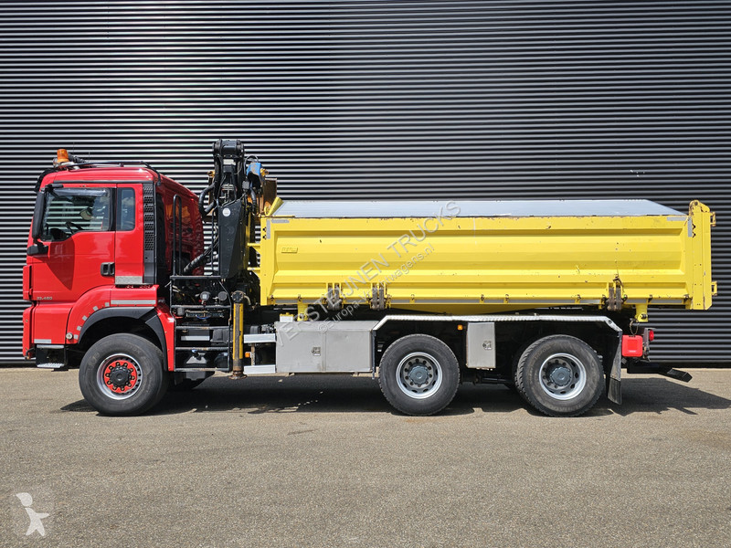Kamion MAN TGS 6x6 / PALFINGER Z CRANE / 2 SIDE...
