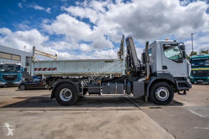 Lastbil Renault KERAX 370 DXI + I BENNE+HIAB...