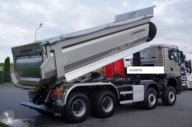 Camión MAN TGS / 8X6 / WYWROTKA TYLNOZSYPOWA /...