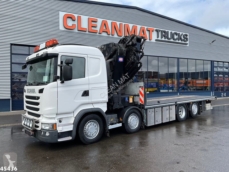 Camion Scania 490 8x2 Euro 6 etarder HMF 85...