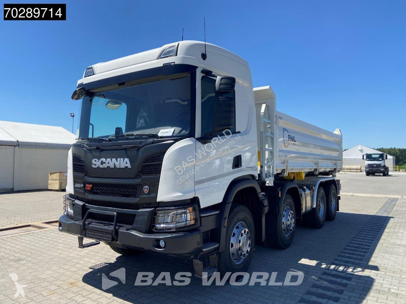 Camion Scania 420 8X4 NEW! 13,5m3 3-way tipper...