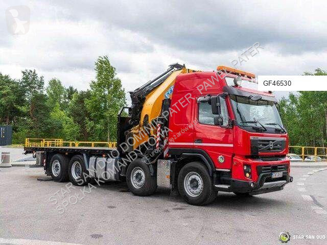 Kamion Volvo FMX 500 8x2 Effer 585 Fly Jib...