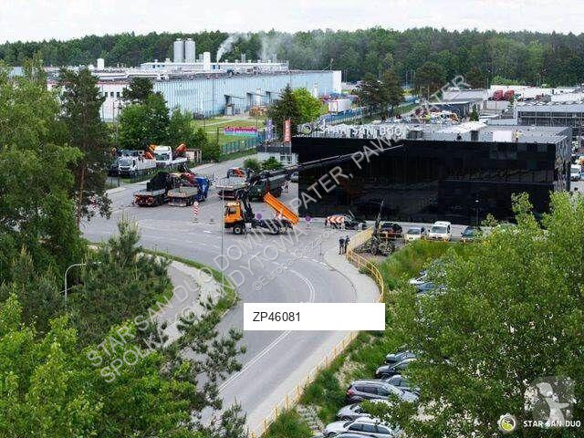 Camion Mercedes 1841 AK 4x4 Hiab 288E-7 Crane...