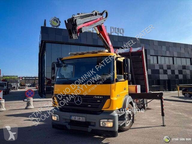 Camión Mercedes AXOR 4x2 HMF 975 HDS Crane...