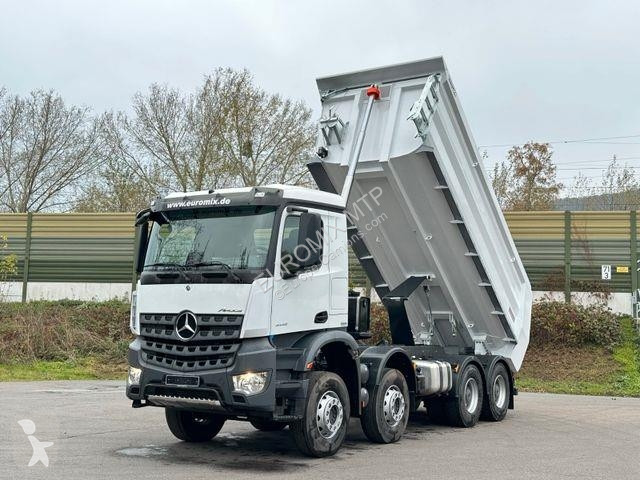 Lastbil  AROCS 5 4145 8X4 E6e EuromixMTP 18m³...