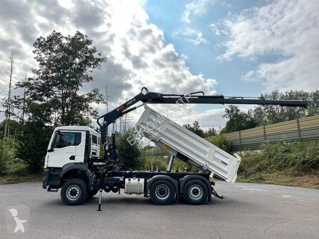 Kamion MAN TGS 28.440 6x4-4/3-Seiten- Kipper /...