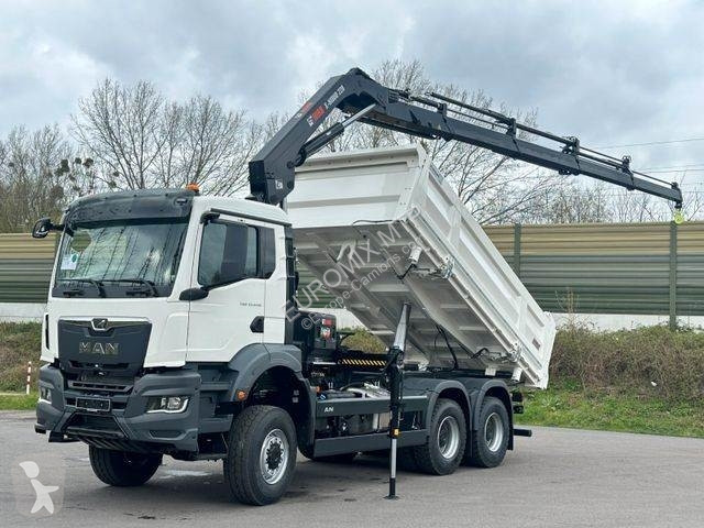 Kamion MAN TGS 33.440 6x6 /3-Seiten- Kipper /...