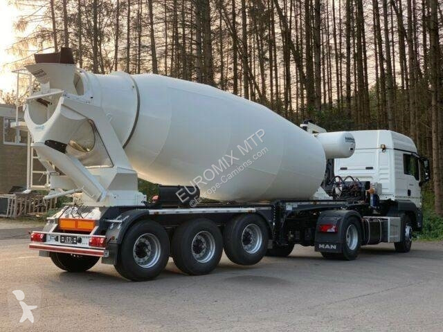 Lastbil Euromix 12m³ Betonmischer-Auflieger