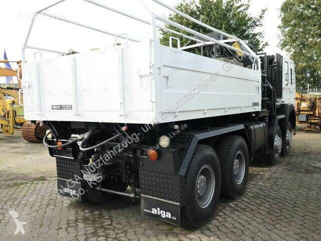 Kamion MAN 34.440 8x8, Allrad, Kran, 2x...