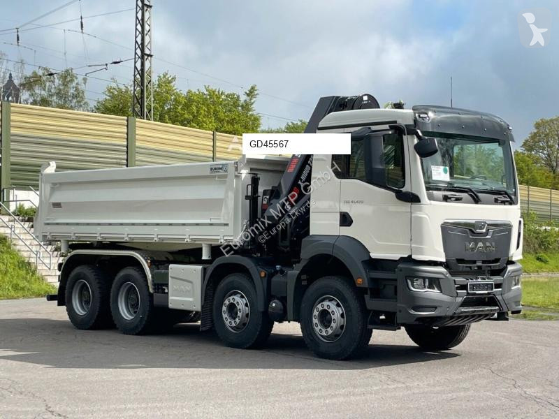 Camión MAN TGS 8x4/Euro6e Euromix Kipper Hiab...