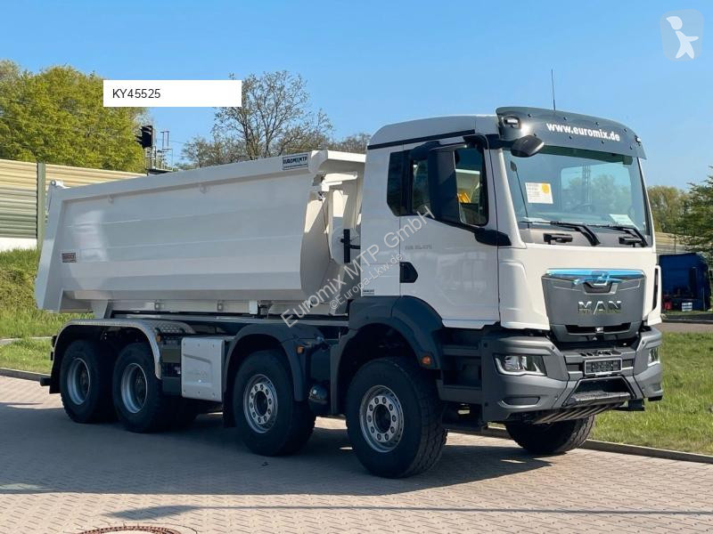 Lastbil MAN TGS 35.470 BB 8X4 Mulden Kipper 10X...