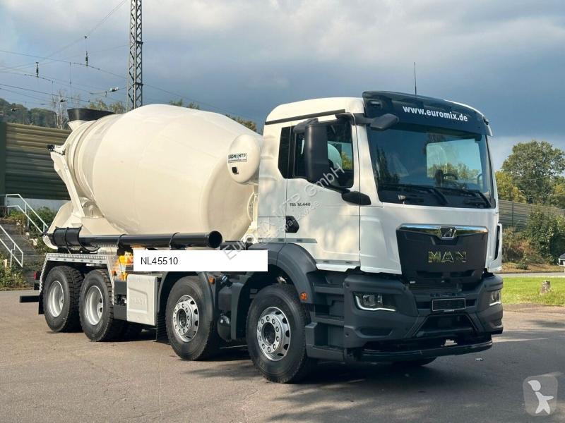 Lastbil MAN TGS 8x4 / Euromix MTP EM 9 L