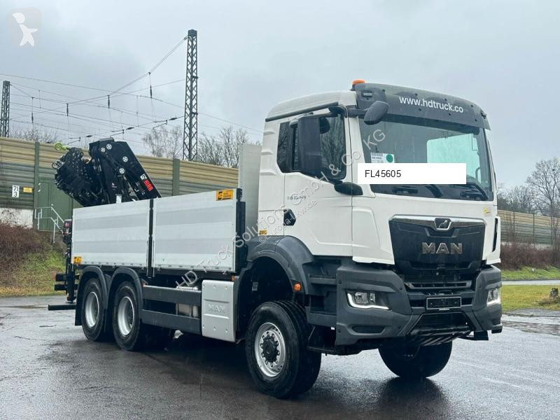 Kamion MAN TGS 33.440 6x6  Kran  HIAB X-HiPro...