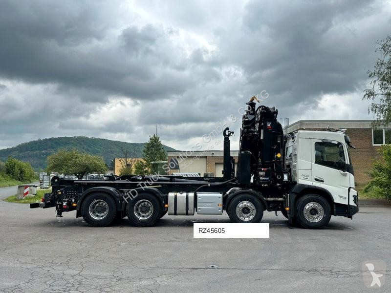 Camion Volvo FMX 500 8x4 Abrollkipper + Kran...