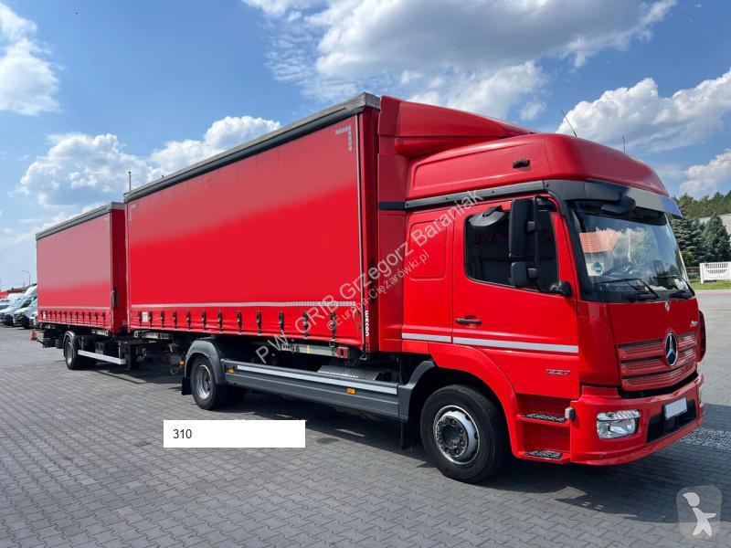Lastbil med släp Mercedes ATEGO 1227 BDF...