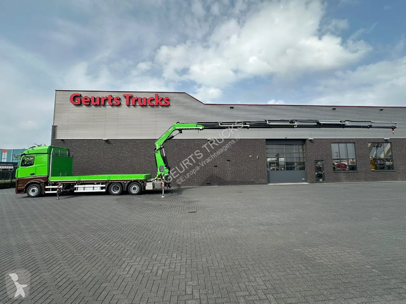 Camion Mercedes 2545 6X2 OPENLAADBAK MET FASSI...