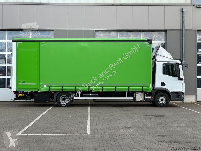 Kamion MAN TGL 12.250 Pritsche/Plane Seitentür,...