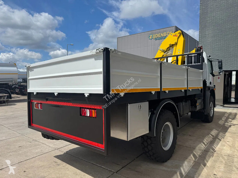 Kamion Mercedes 1725 4x4 Flatbed with Hyva...