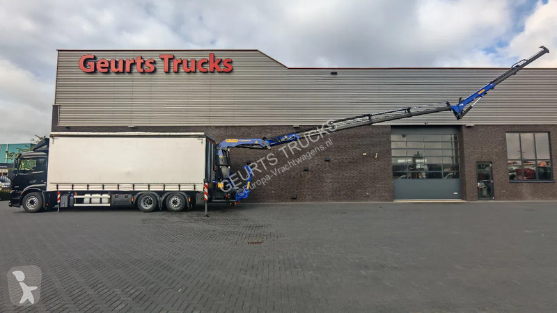 Kamion Mercedes 2536 6X2 SCHUIFZEIL MET...