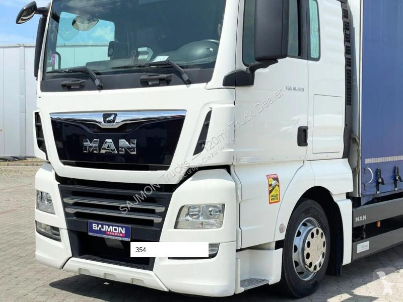 Lastbil med släp MAN TGX 18420 / PRZEJAZDOWY /...