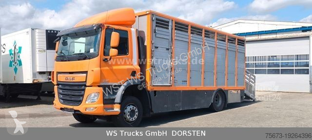 Camion DAF CF 400 Menke Einstock Viehtransporter