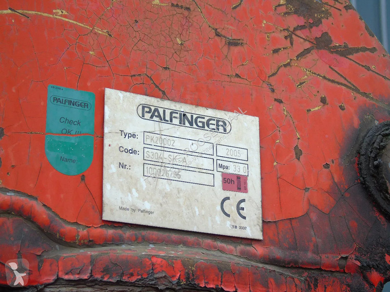 Kamion DAF 85380 + MANUAL + PALFINGER PK20.000...