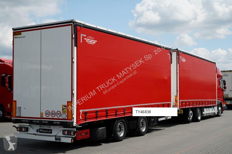 Camion remorque DAF XF 480 / ZESTAW TANDEM 120...