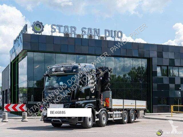 Kamion Mercedes AROCS 3251 8x4 HMF 8520 Fly Jib...