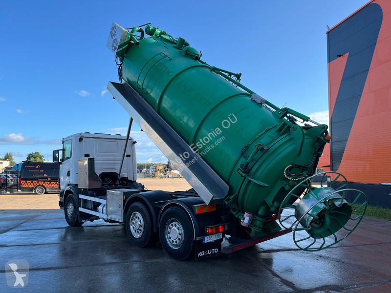 Lastbil Scania R 124 6x2*4 TANK 1500 I + 13000...