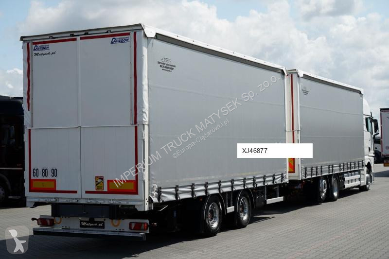 Camion remorque MAN TGX 26.470 / ZESTAW TANDEM...