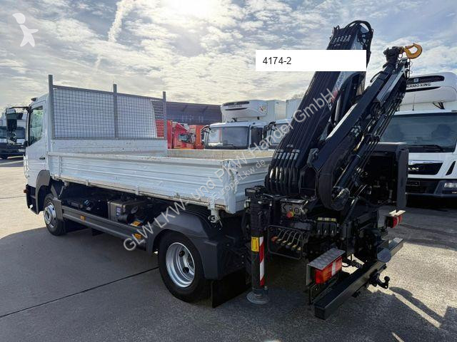 Kamion Mercedes ATEGO 816 Kipper 2-Seiten*KRAN...