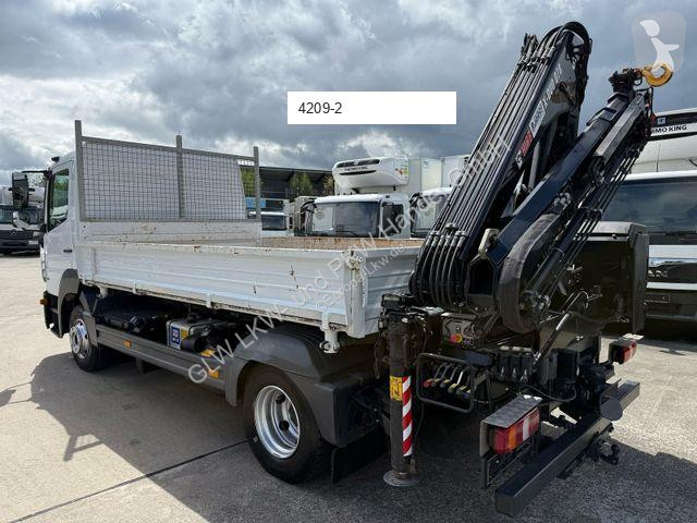 Camión Mercedes ATEGO 816 Kipper 2-Seiten*KRAN...
