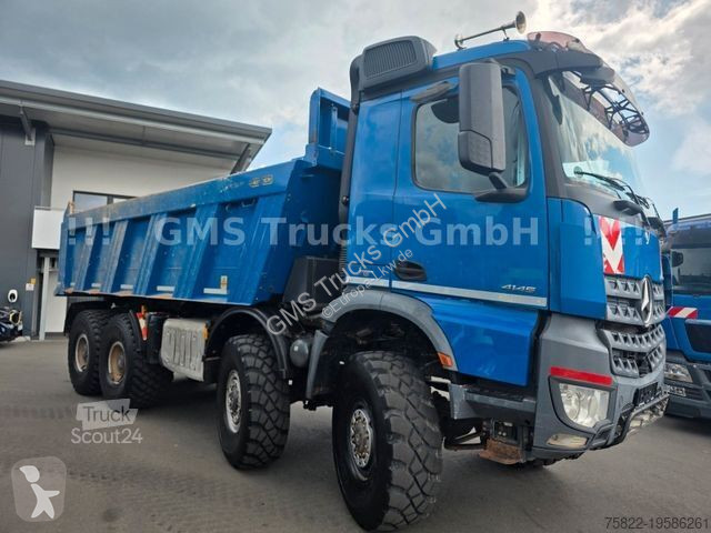 Kamion Mercedes 4145 / 8X8 ALLRAD / Meiller 18...