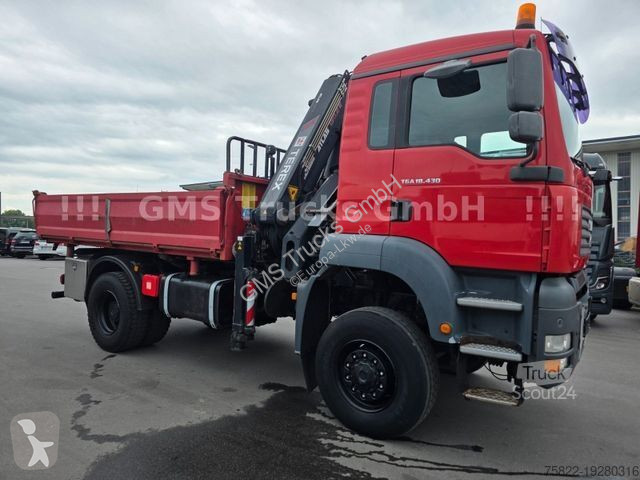 Camion MAN TGA 18.430 / 4X4 ALLRAD / Atlas 190...