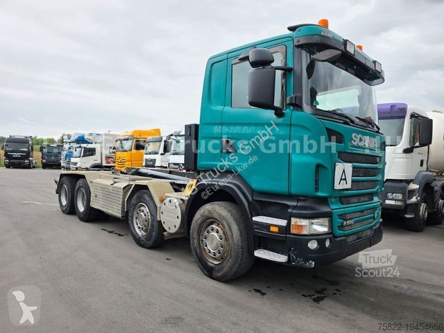 Kamion Scania R500 V8 / 8X4 / Opti Cruise / E5...