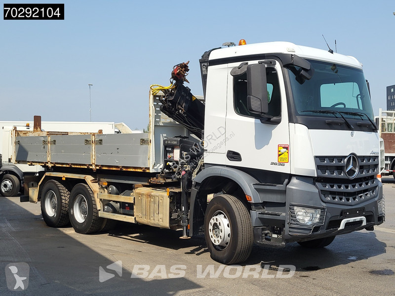 Lastbil Mercedes 2636 6X4 8m3 Forez Bennes...