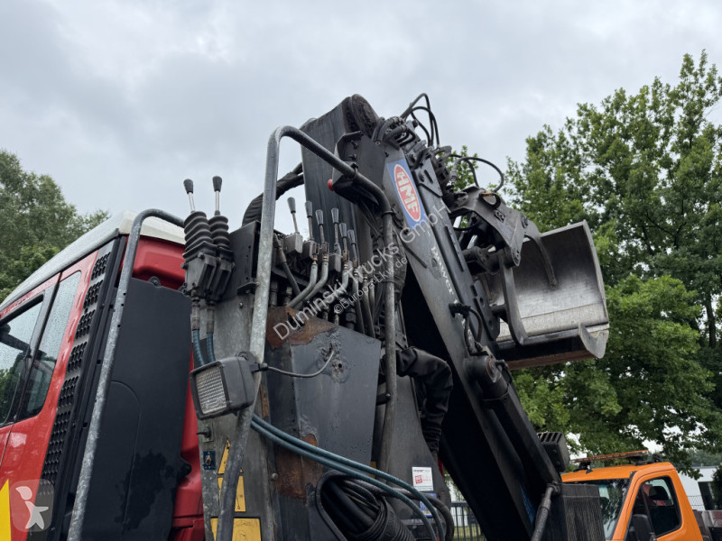 Lastbil MAN TGS 6X2 Haken mit Kran HMF 1643Z