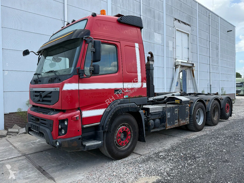 Kamion Volvo 460 8X4 + PALFINGER 22 TON HOOKLIFT