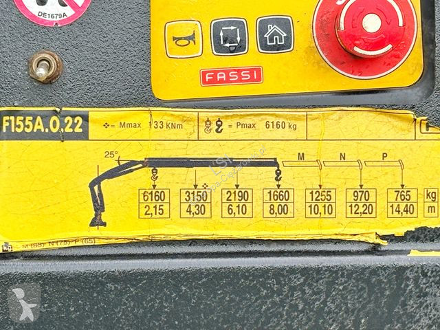 Kamion Volvo FMX 420 Kipper 5,10m *FASSI...