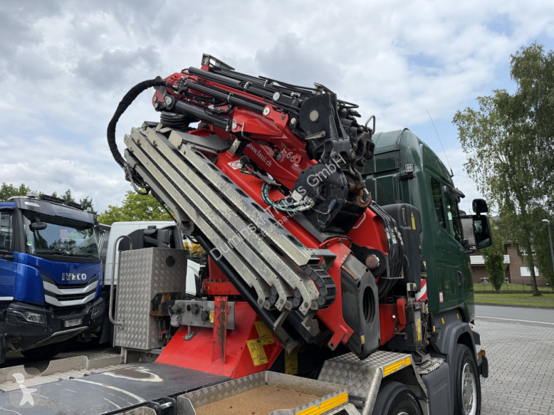 Camion Scania 8X4 Kran Fassi F660 bis 34 Meter