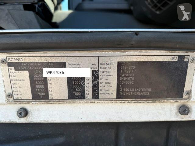 Camion Scania G450 LB 8x2*6 MNB ADR Chassis /...