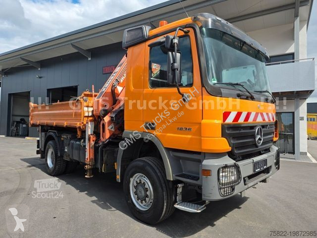 Kamion Mercedes 1836 / 4X4 ALLRAD / 13m Atlas...