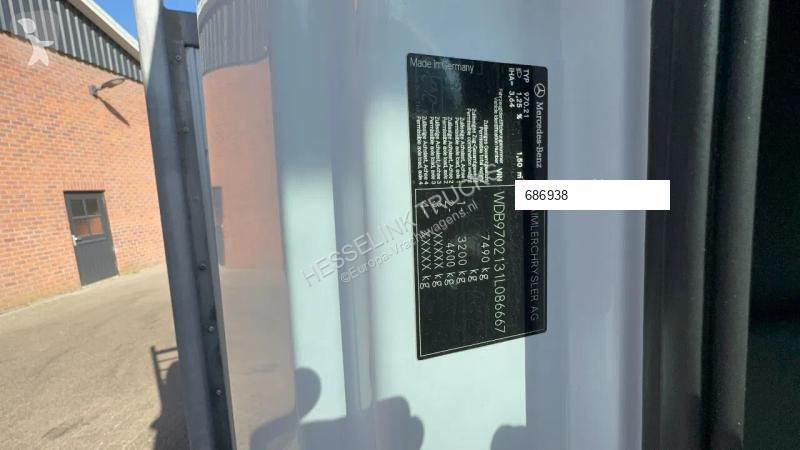 Camion Mercedes 818 Machinery transporter +...