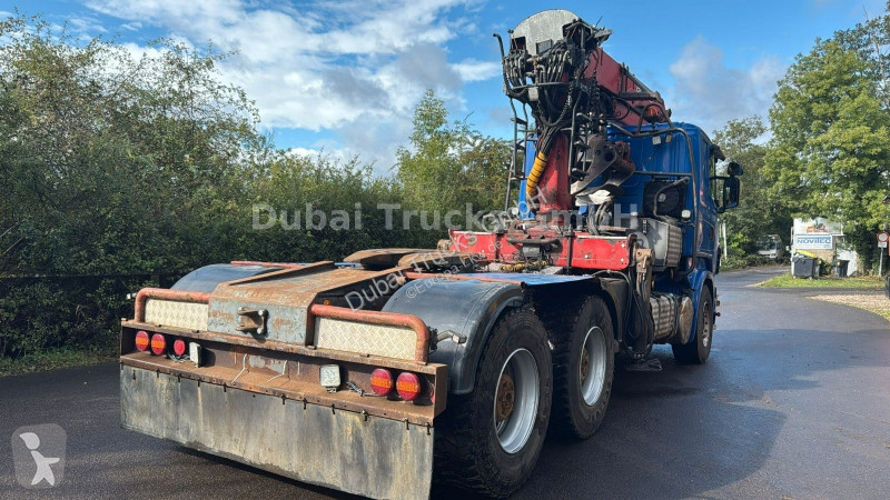 Camion Scania 500 6x4 Holztransporter